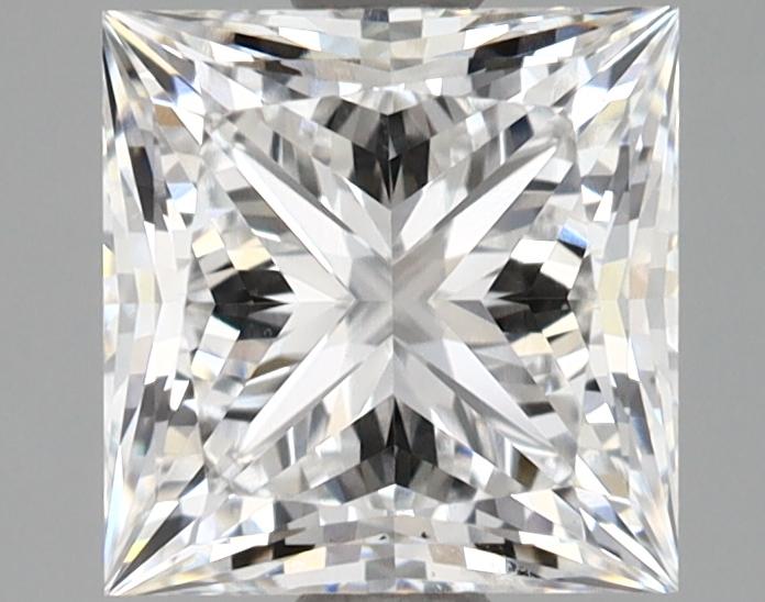1.66 Carat Princess Shaped Ideal Cut VS1 IGI Certified Lab Grown Diamond