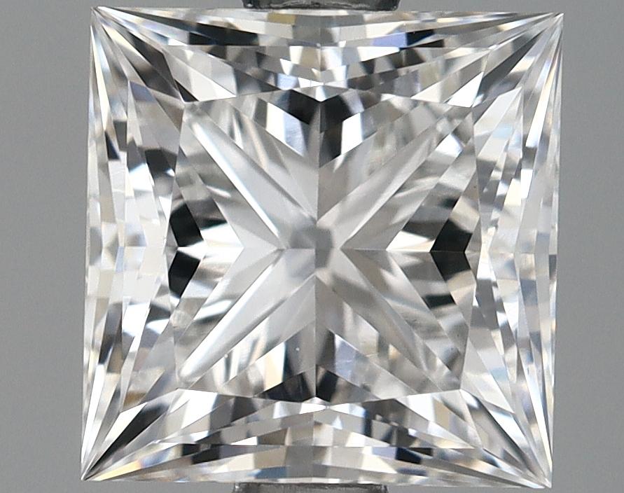1.69 Carat Princess Shaped Ideal Cut VS1 IGI Certified Lab Grown Diamond
