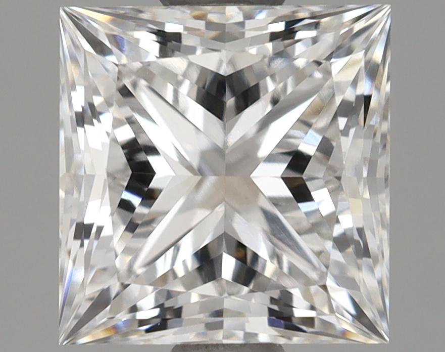 1.59 Carat Princess Shaped Ideal Cut VVS2 IGI Certified Lab Grown Diamond