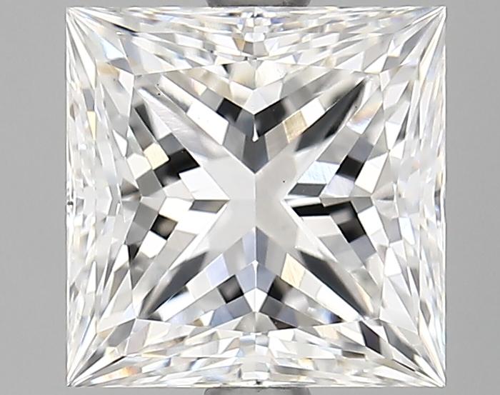 2.69 Carat Princess Shaped Ideal Cut VS1 IGI Certified Lab Grown Diamond
