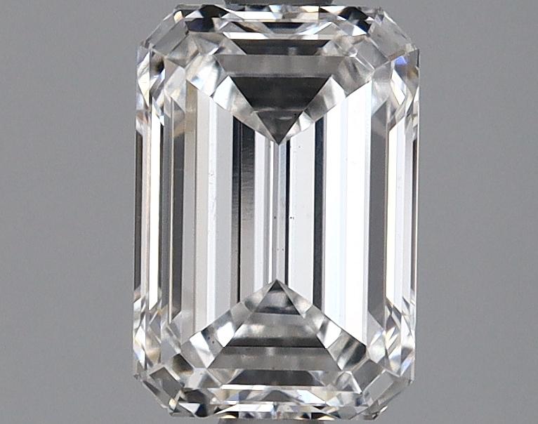 1.69 Carat Emerald Shaped Ideal Cut VS1 IGI Certified Lab Grown Diamond