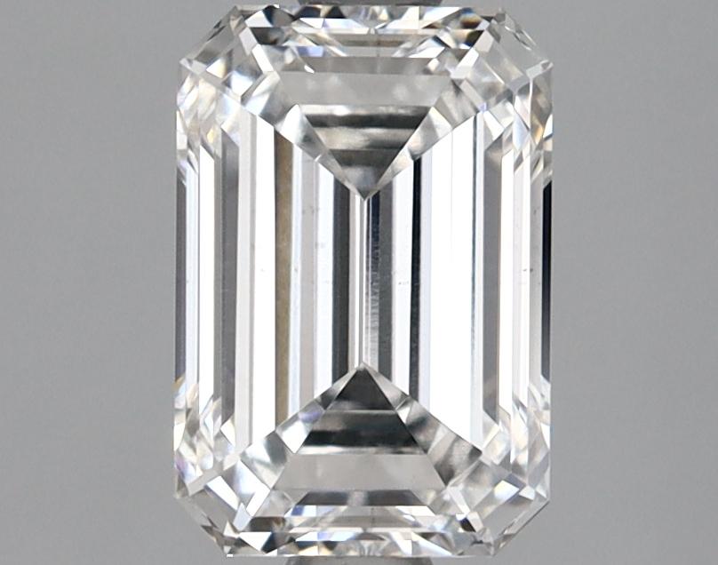1.6 Carat Emerald Shaped Very Good Cut VS1 IGI Certified Lab Grown Diamond
