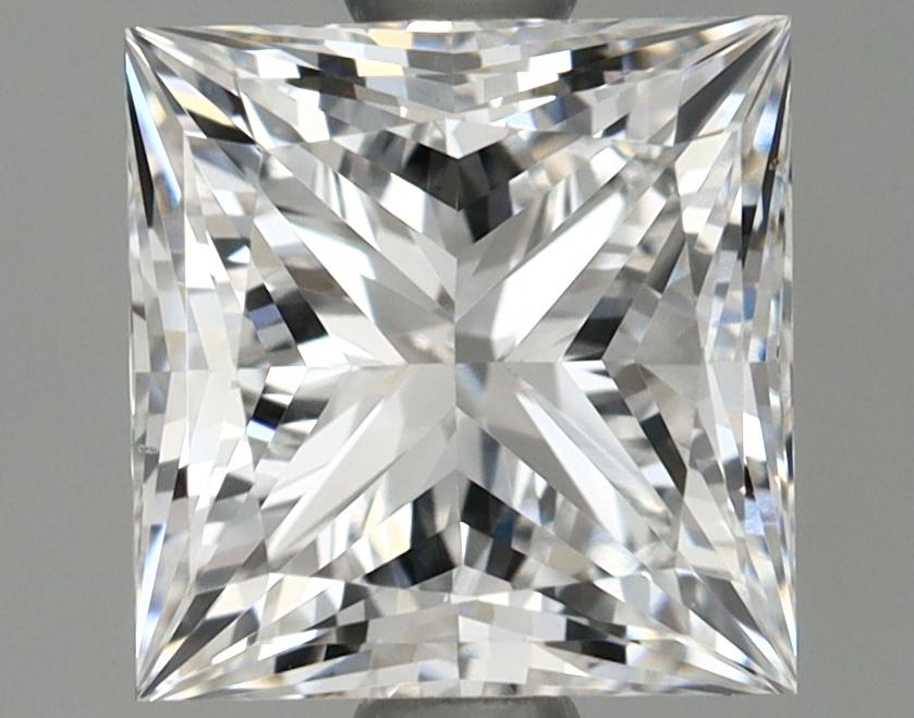 1.69 Carat Princess Shaped Ideal Cut VVS2 IGI Certified Lab Grown Diamond
