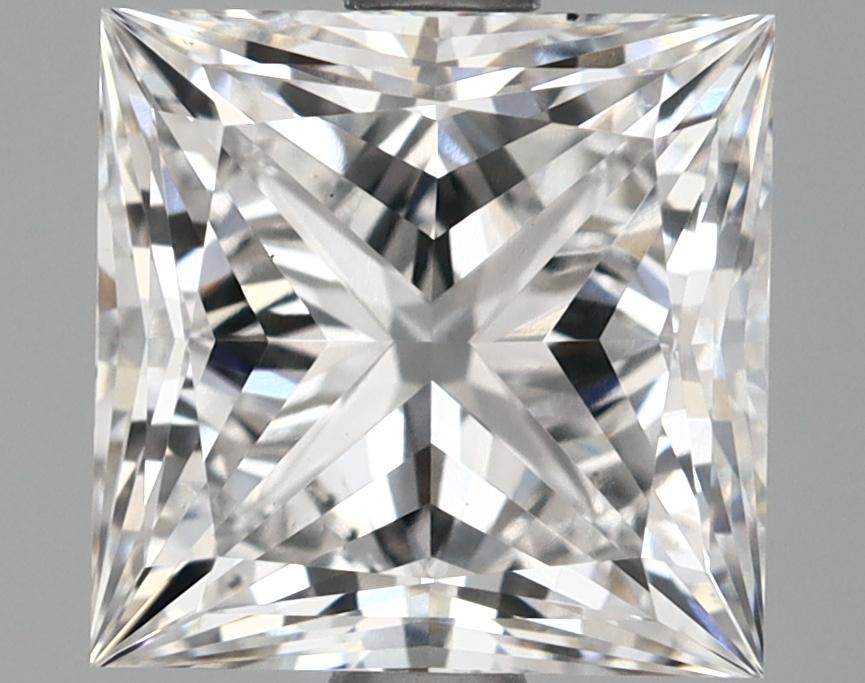 2.19 Carat Princess Shaped Ideal Cut VS1 IGI Certified Lab Grown Diamond