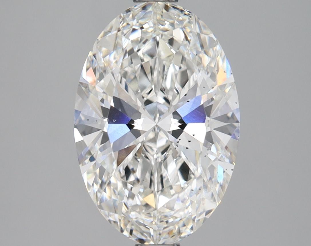 2.64 Carat Oval Shaped Ideal Cut SI1 IGI Certified Lab Grown Diamond