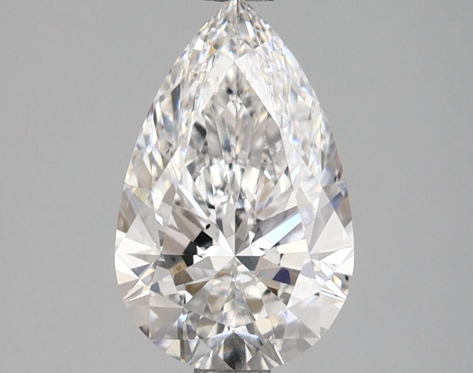 1.69 Carat Pear Shaped Ideal Cut VS1 IGI Certified Lab Grown Diamond