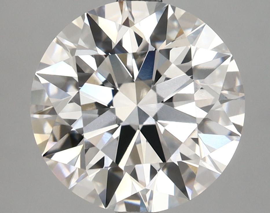 3.85 Carat Round Shaped Ideal Cut VVS2 IGI Certified Lab Grown Diamond