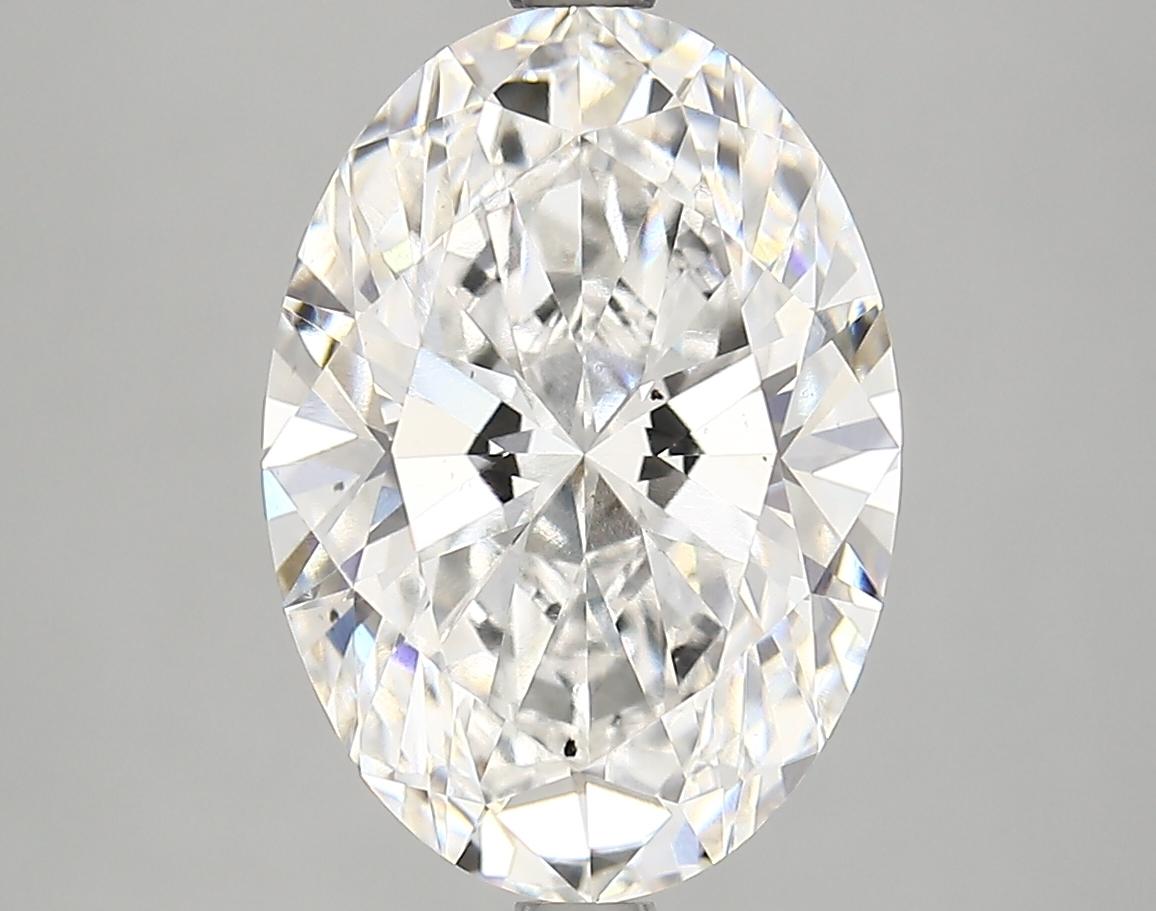 4.19 Carat Oval Shaped Ideal Cut SI1 IGI Certified Lab Grown Diamond