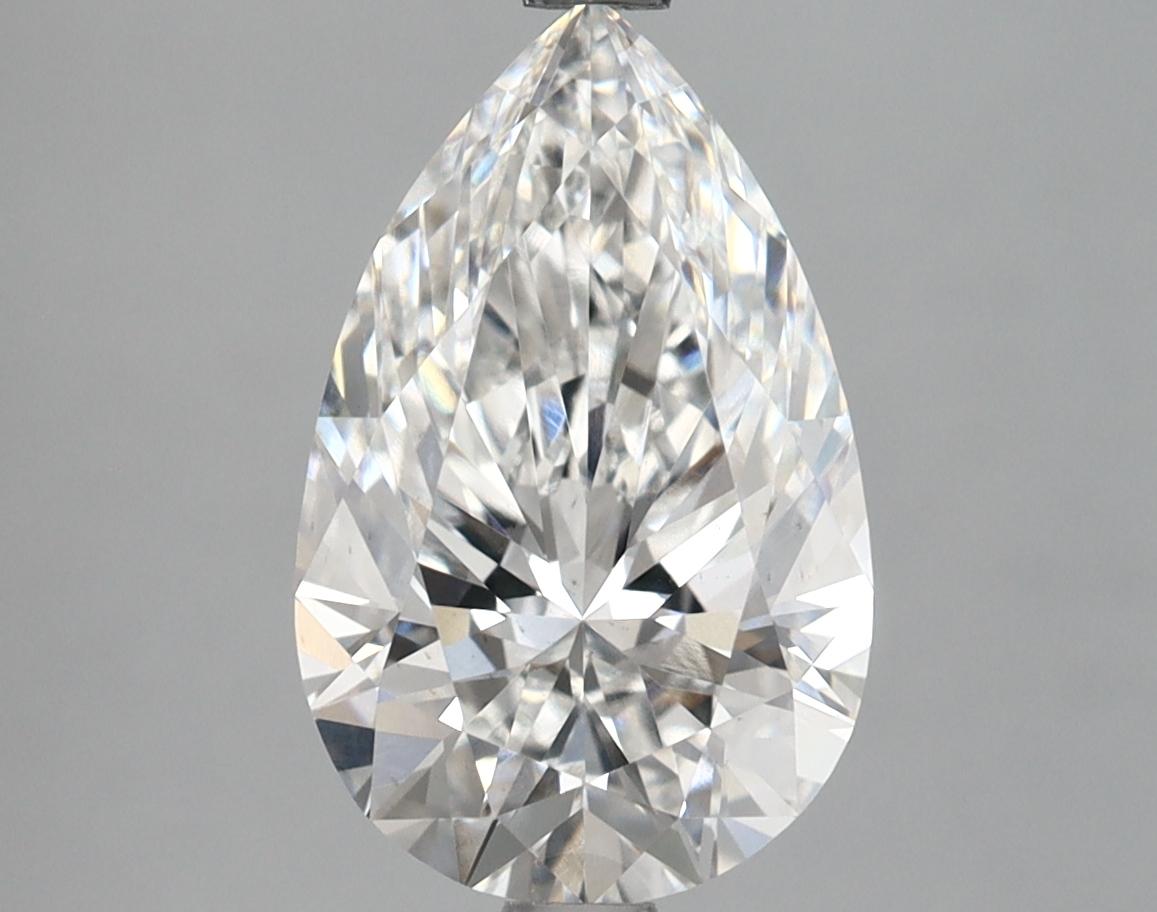 2.93 Carat Pear Shaped Ideal Cut VS2 IGI Certified Lab Grown Diamond