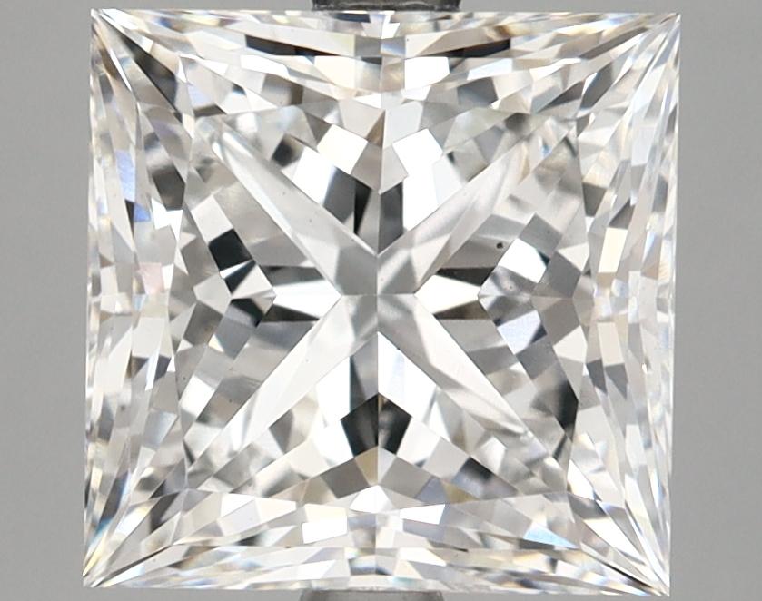 4.19 Carat Princess Shaped Ideal Cut VS2 IGI Certified Lab Grown Diamond