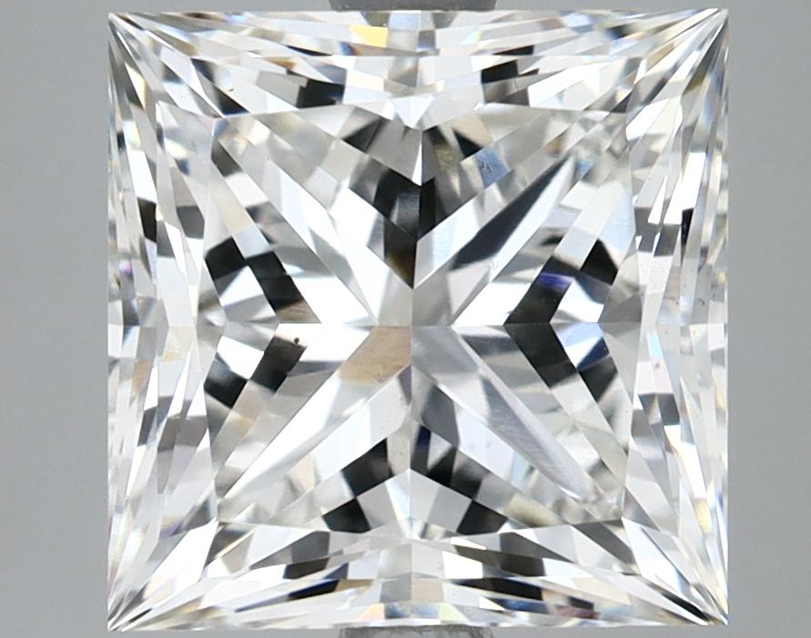 5.13 Carat Princess Shaped Ideal Cut VS2 IGI Certified Lab Grown Diamond