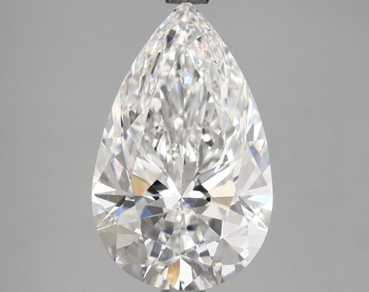 3.69 Carat Pear Shaped Ideal Cut VS1 IGI Certified Lab Grown Diamond