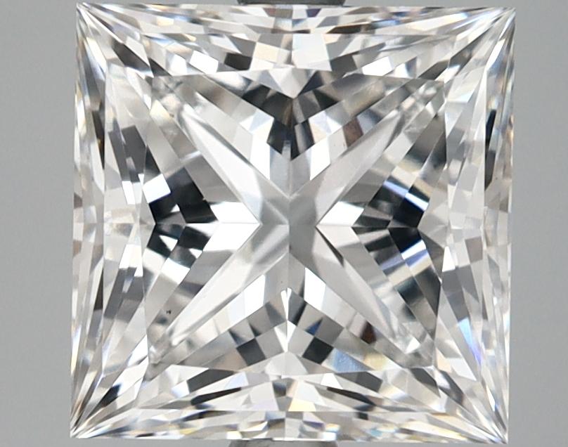 3.69 Carat Princess Shaped Ideal Cut VS1 IGI Certified Lab Grown Diamond