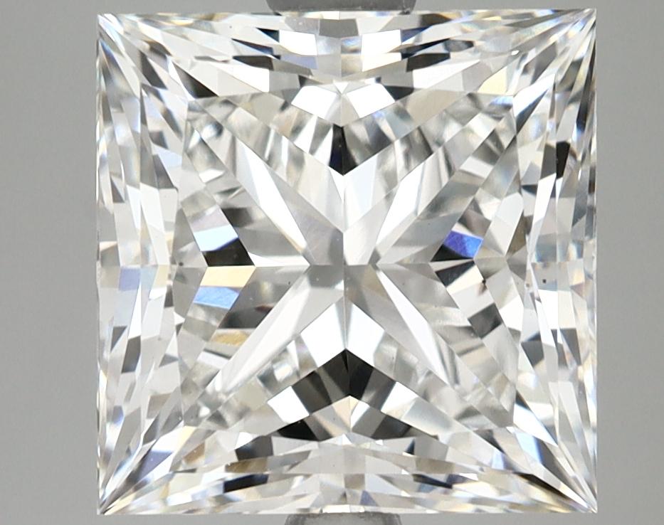 5.59 Carat Princess Shaped Ideal Cut VS1 IGI Certified Lab Grown Diamond