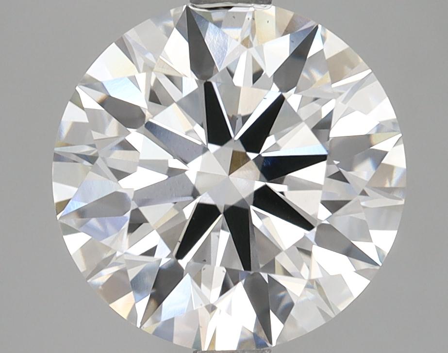 3.8 Carat Round Shaped Ideal Cut VS2 IGI Certified Lab Grown Diamond
