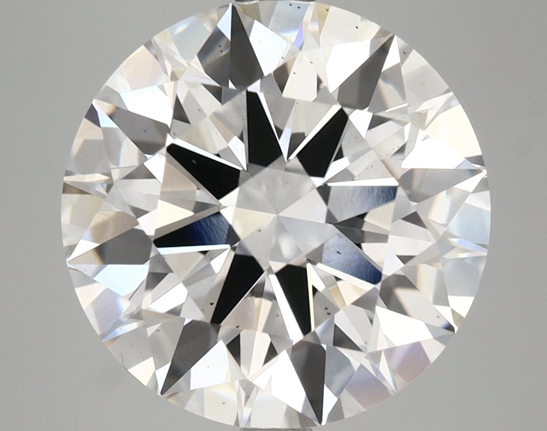 6.43 Carat Round Shaped Ideal Cut VS2 IGI Certified Lab Grown Diamond
