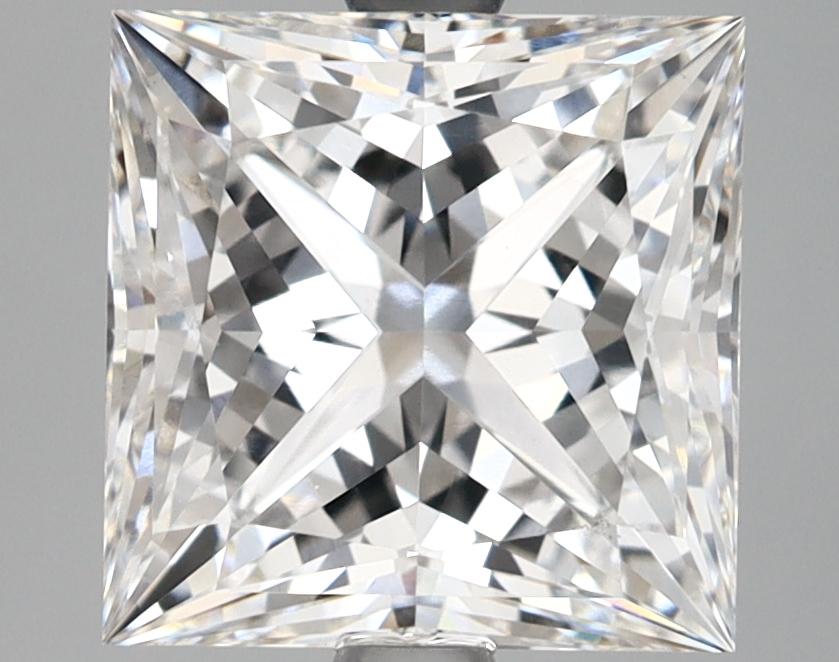 3.81 Carat Princess Shaped Ideal Cut VS1 IGI Certified Lab Grown Diamond