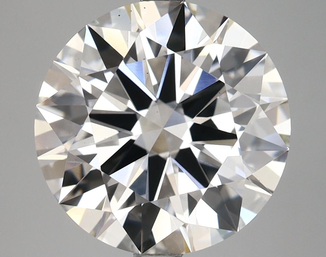 5.68 Carat Round Shaped Ideal Cut VS2 IGI Certified Lab Grown Diamond