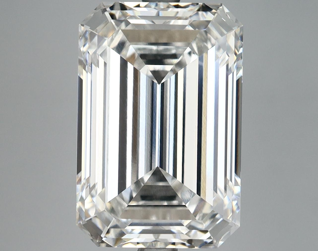 7.14 Carat Emerald Shaped Excellent Cut VS1 IGI Certified Lab Grown Diamond