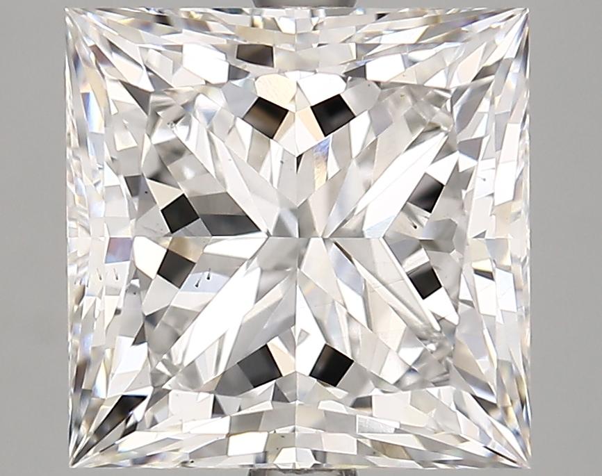 5.41 Carat Princess Shaped Ideal Cut VS2 IGI Certified Lab Grown Diamond