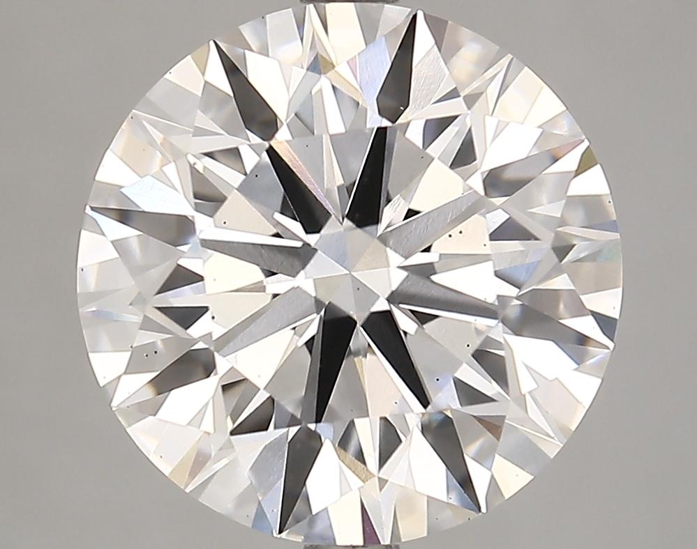 5.58 Carat Round Shaped Ideal Cut VS2 IGI Certified Lab Grown Diamond
