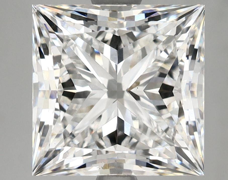 4.95 Carat Princess Shaped Ideal Cut VS2 IGI Certified Lab Grown Diamond