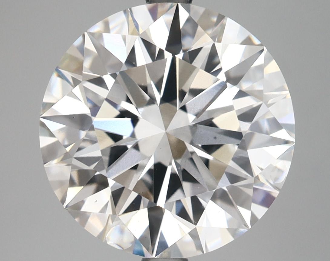 5.75 Carat Round Shaped Ideal Cut VS2 IGI Certified Lab Grown Diamond