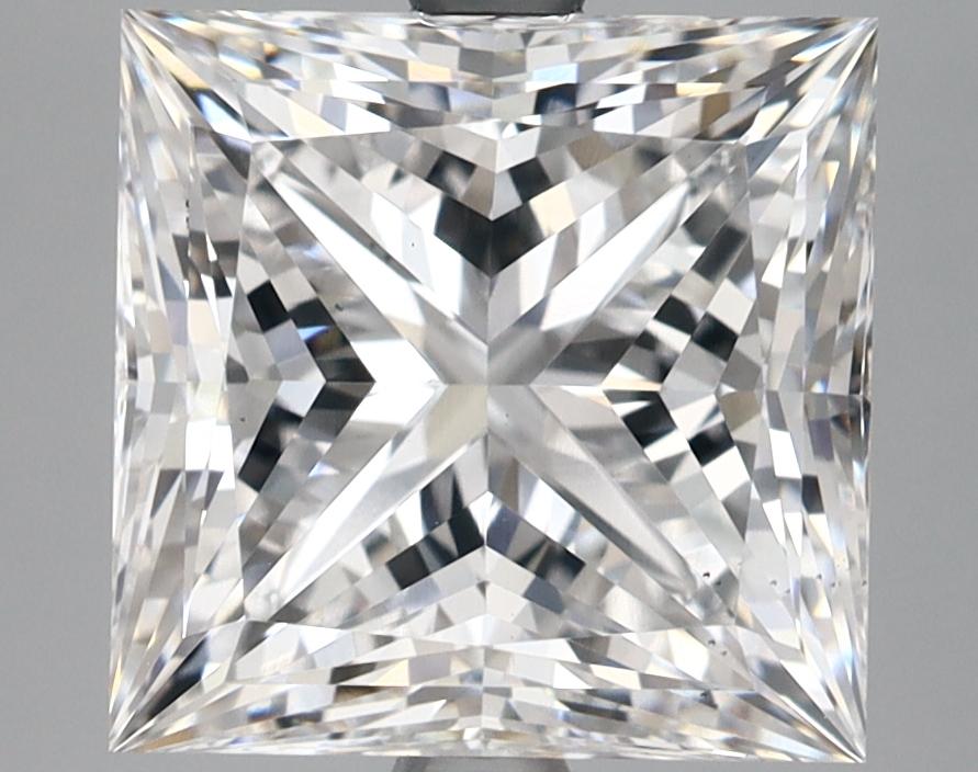 4.94 Carat Princess Shaped Ideal Cut VS2 IGI Certified Lab Grown Diamond