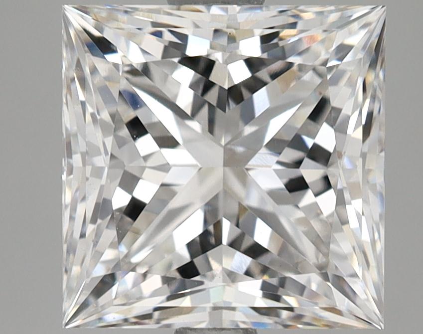 4.16 Carat Princess Shaped Ideal Cut VS1 IGI Certified Lab Grown Diamond