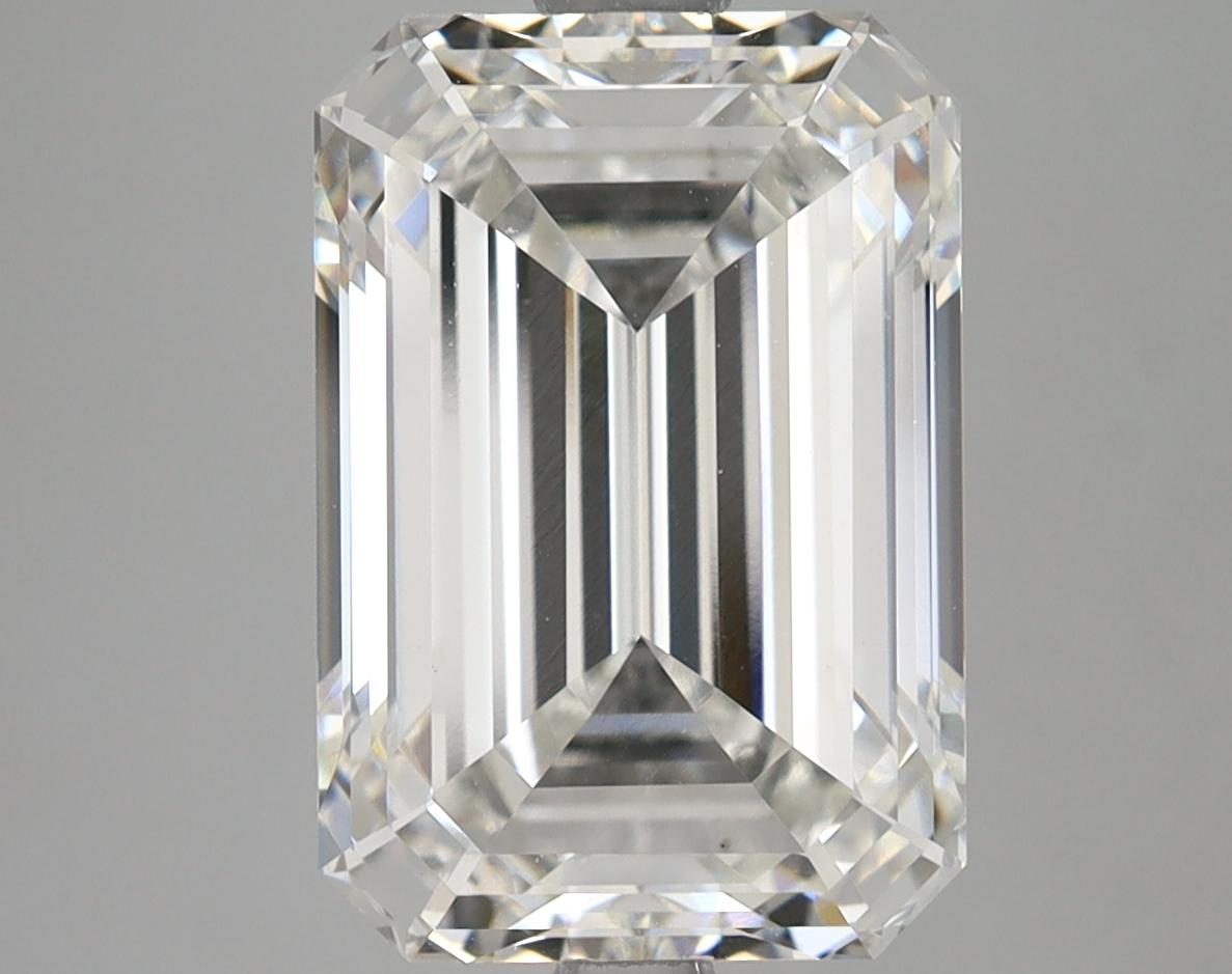 5.76 Carat Emerald Shaped Ideal Cut VS1 IGI Certified Lab Grown Diamond