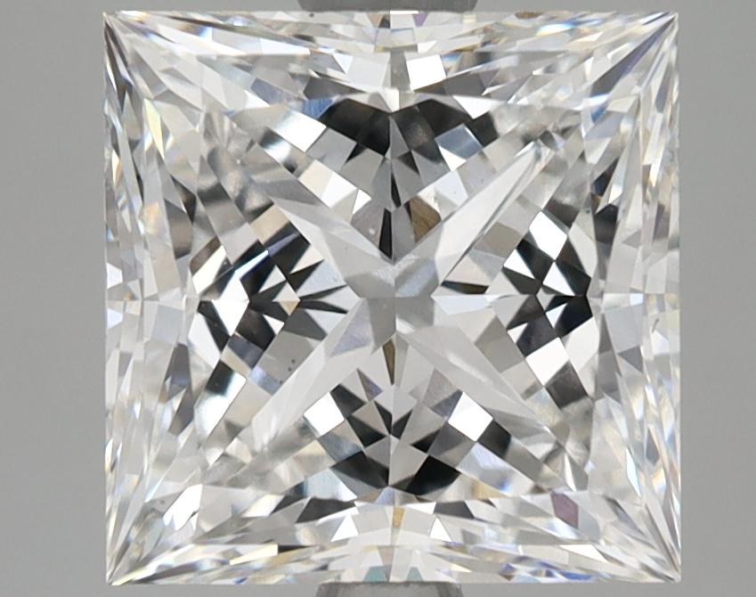 3.96 Carat Princess Shaped Ideal Cut VS1 IGI Certified Lab Grown Diamond