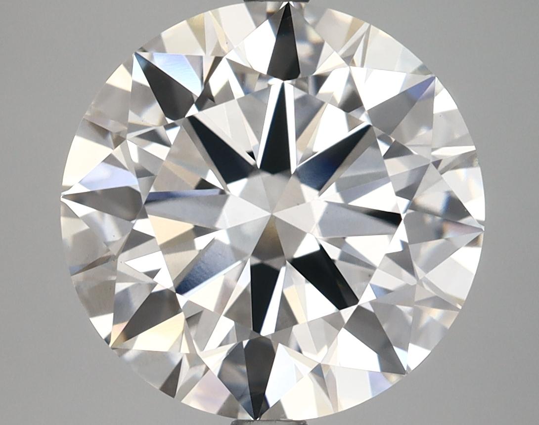 5.97 Carat Round Shaped Excellent Cut VVS2 IGI Certified Lab Grown Diamond