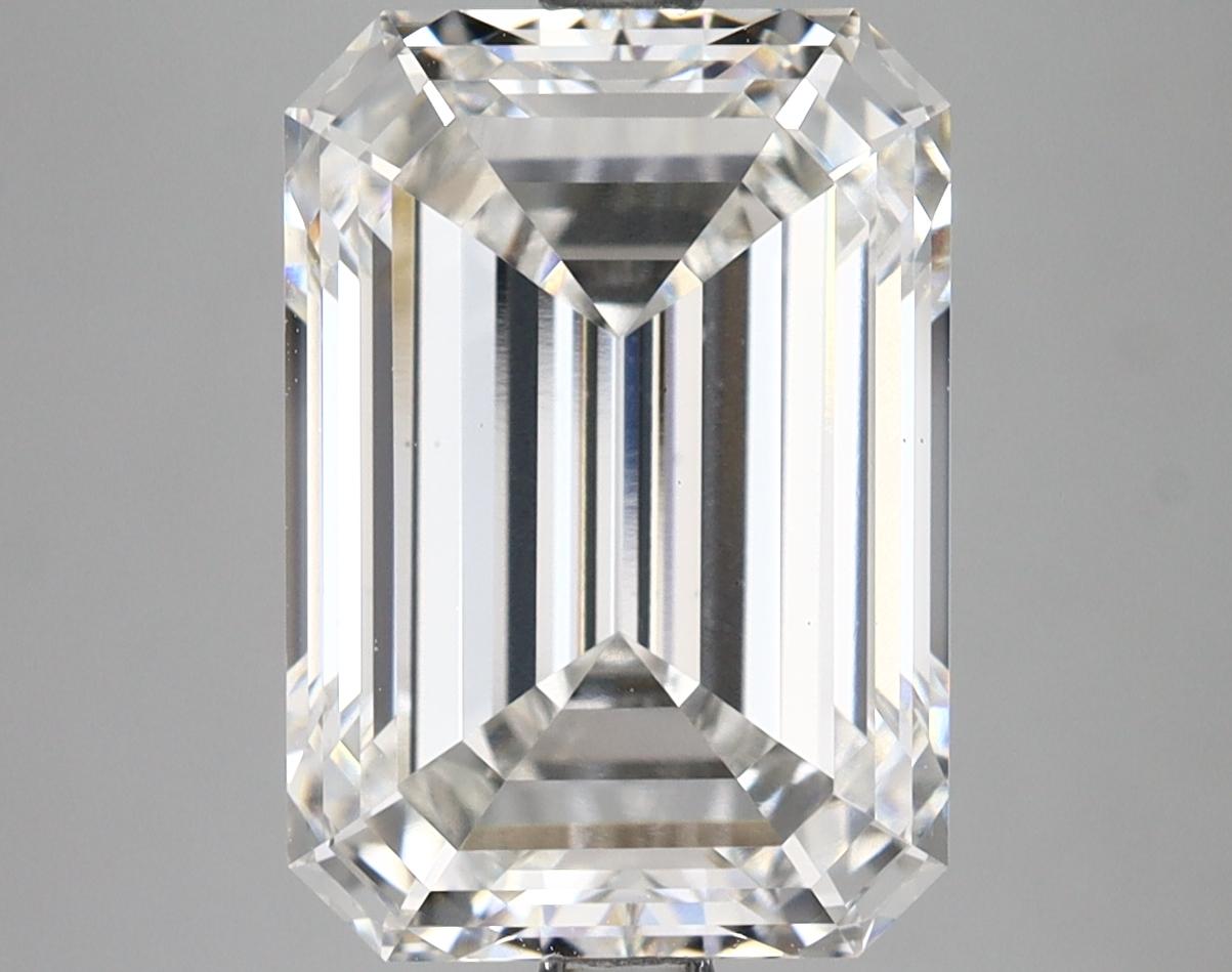6.53 Carat Emerald Shaped Ideal Cut VS1 IGI Certified Lab Grown Diamond