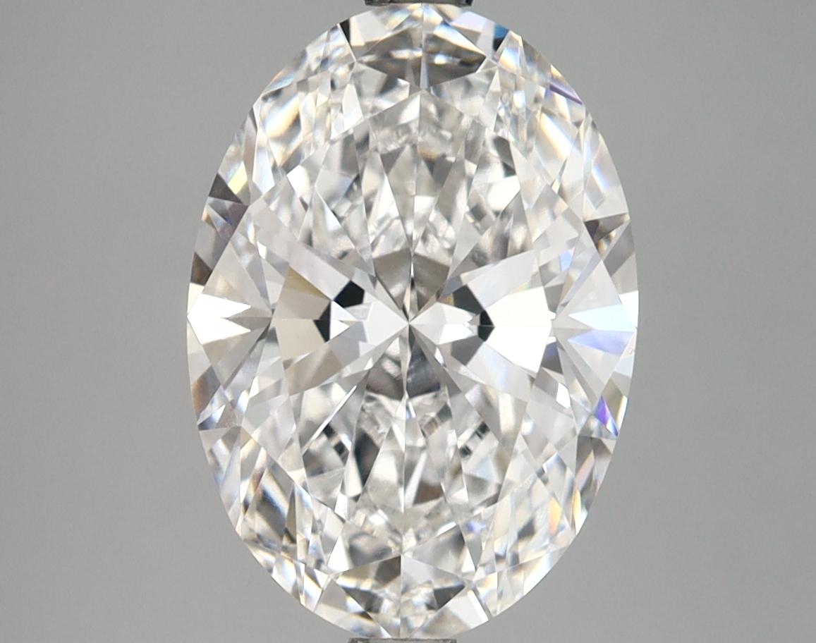 3.51 Carat Oval Shaped Ideal Cut VVS2 IGI Certified Lab Grown Diamond