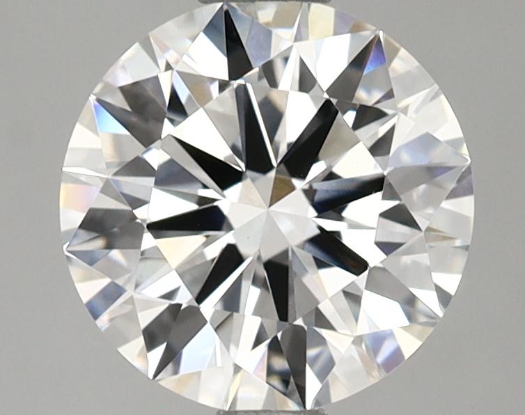 1.97 Carat Round Shaped Ideal Cut VVS2 IGI Certified Lab Grown Diamond