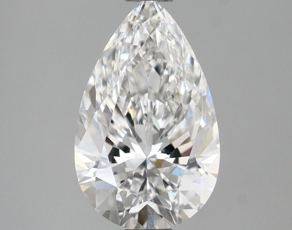 1.69 Carat Pear Shaped Ideal Cut VVS2 IGI Certified Lab Grown Diamond