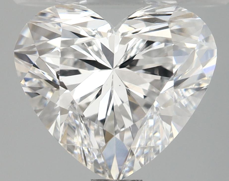 2.04 Carat Heart Shaped Very Good Cut VVS2 IGI Certified Lab Grown Diamond