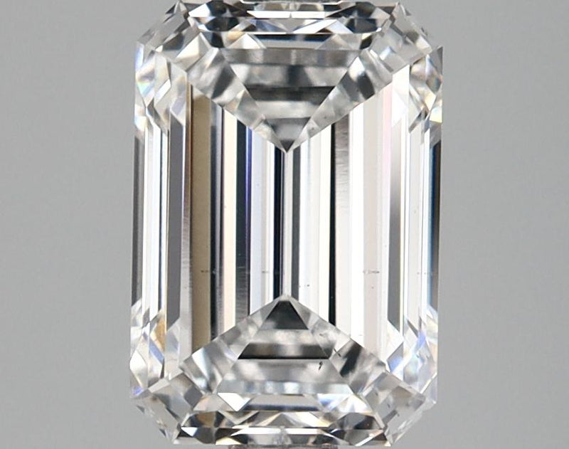 2.3 Carat Emerald Shaped Ideal Cut VS1 IGI Certified Lab Grown Diamond