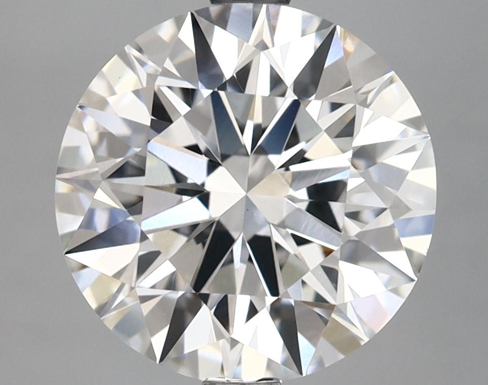 4.07 Carat Round Shaped Ideal Cut VVS2 IGI Certified Lab Grown Diamond
