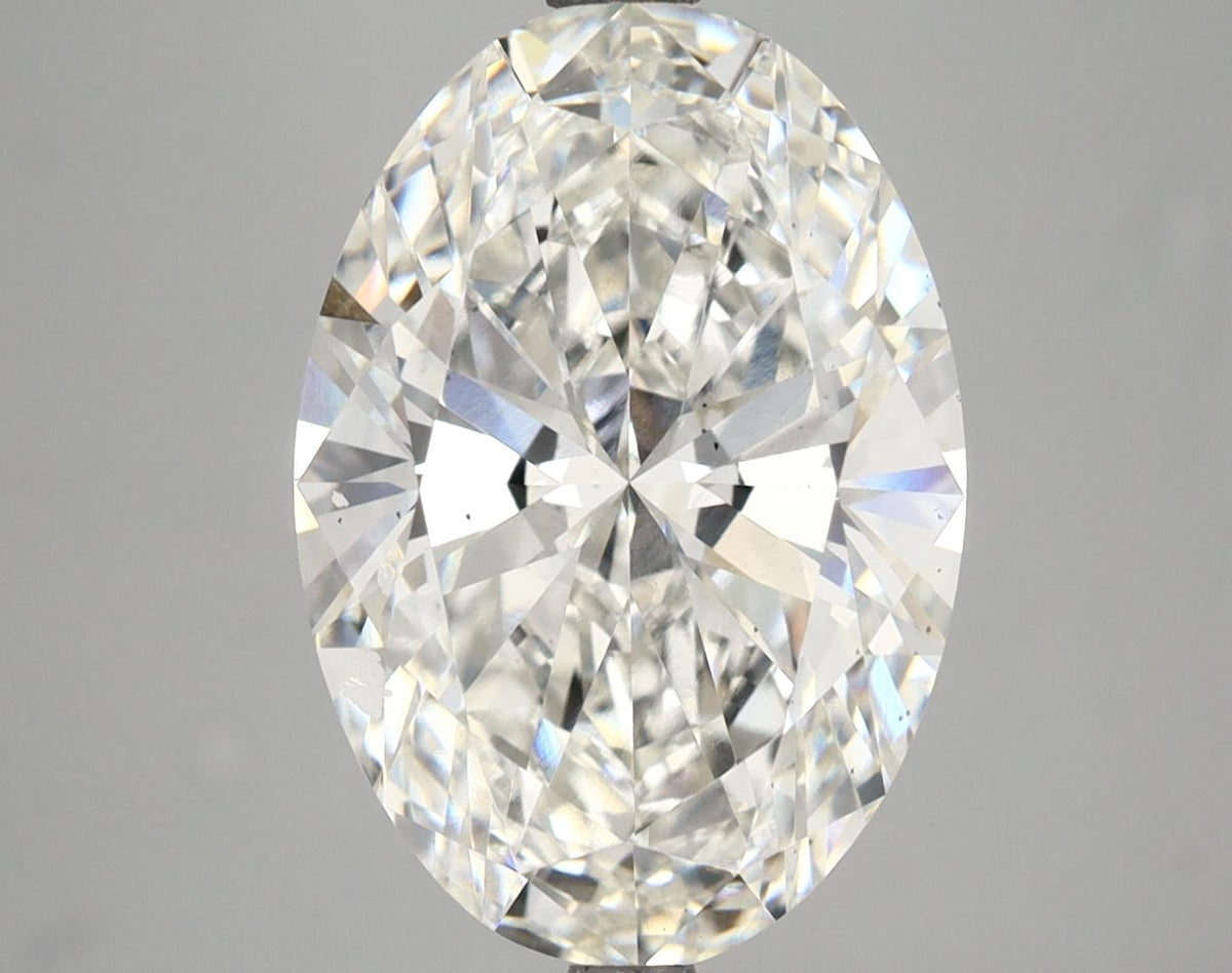 5.46 Carat Oval Shaped Ideal Cut VS2 IGI Certified Lab Grown Diamond