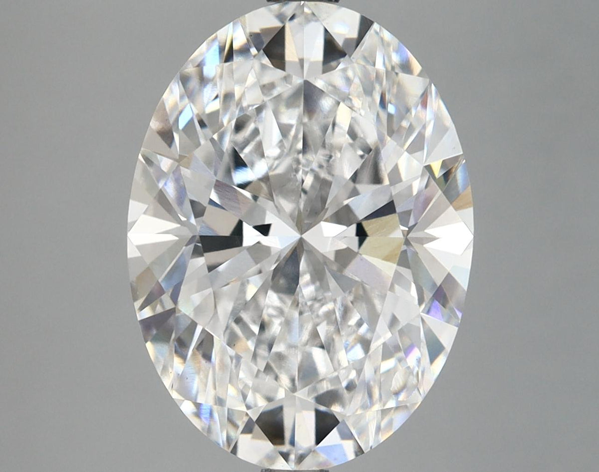 5.6 Carat Oval Shaped Excellent Cut VVS2 IGI Certified Lab Grown Diamond