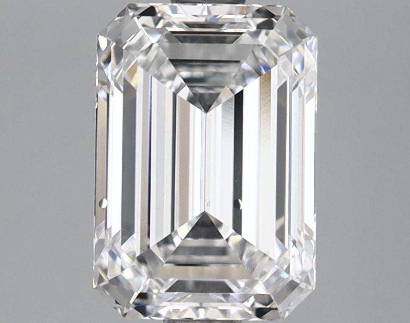 2.19 Carat Emerald Shaped Ideal Cut VVS2 IGI Certified Lab Grown Diamond