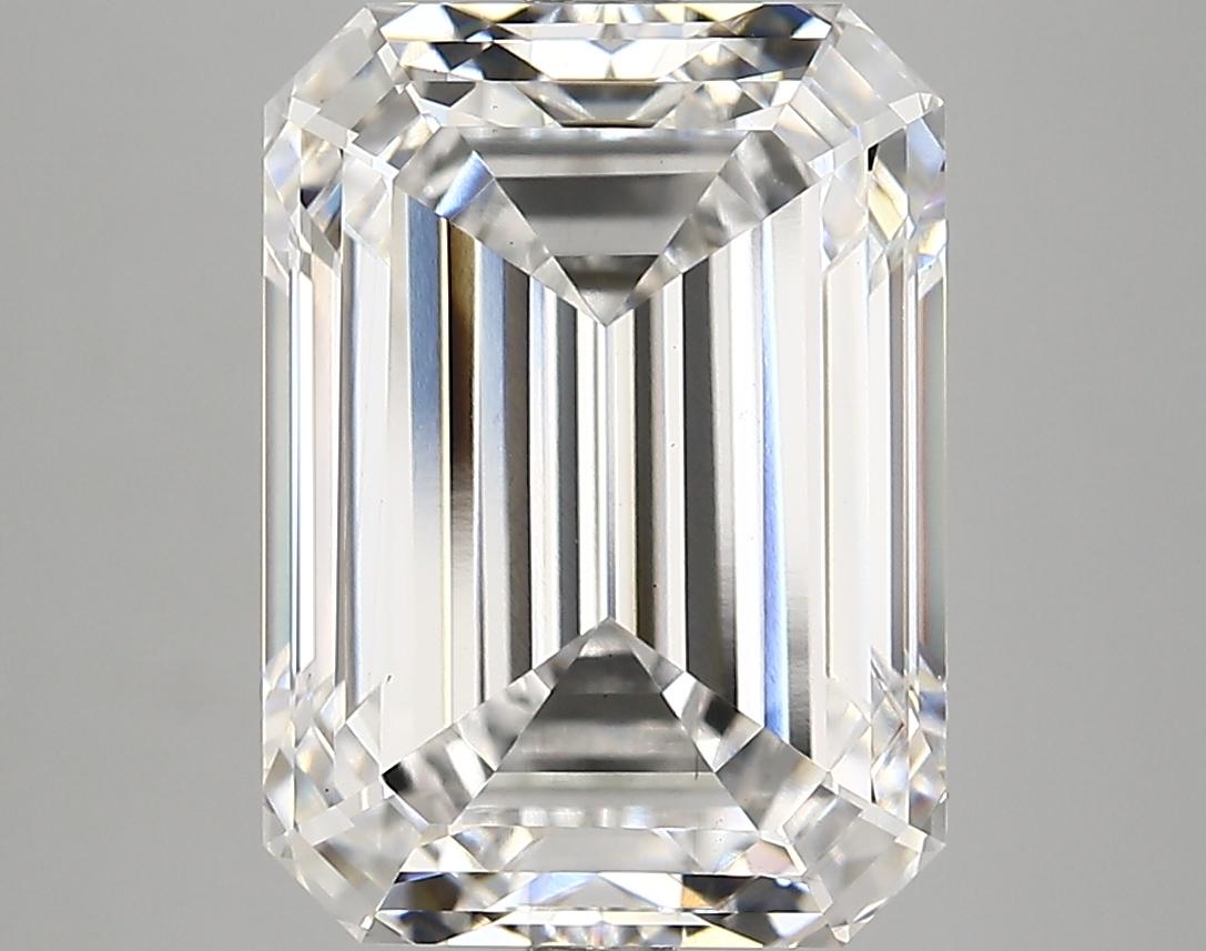 6.67 Carat Emerald Shaped Excellent Cut VS1 IGI Certified Lab Grown Diamond