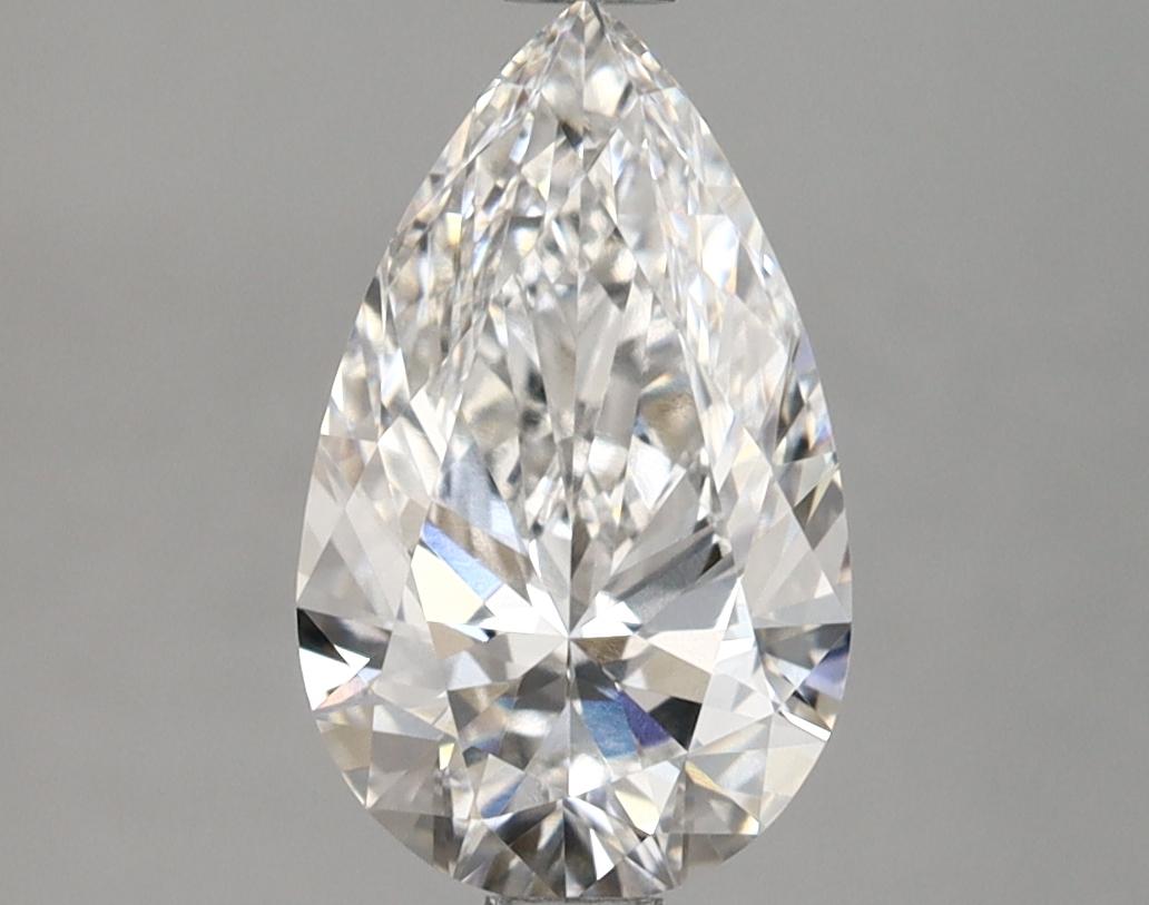 1.77 Carat Pear Shaped Ideal Cut VVS2 IGI Certified Lab Grown Diamond