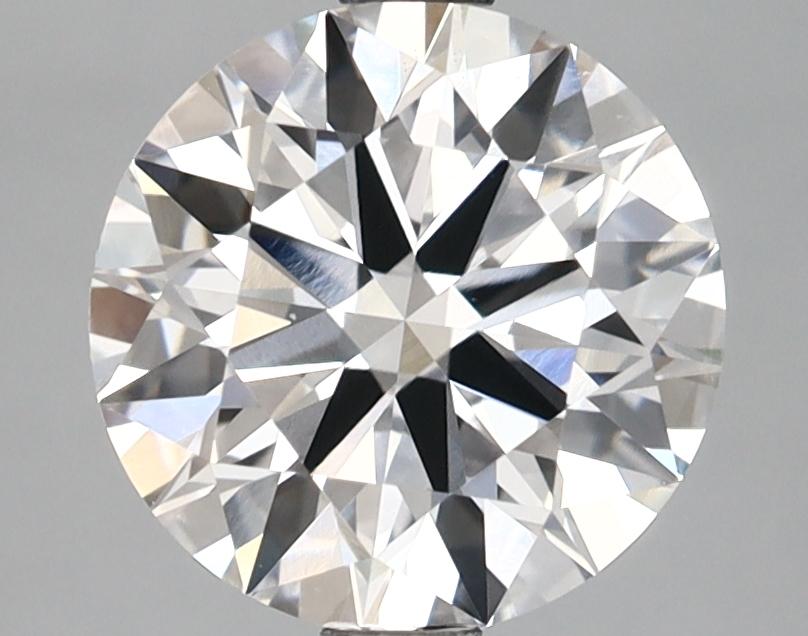 2.5 Carat Round Shaped Ideal Cut VVS2 IGI Certified Lab Grown Diamond