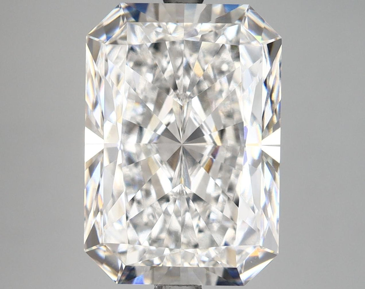 6.63 Carat Radiant Shaped Ideal Cut VVS2 IGI Certified Lab Grown Diamond