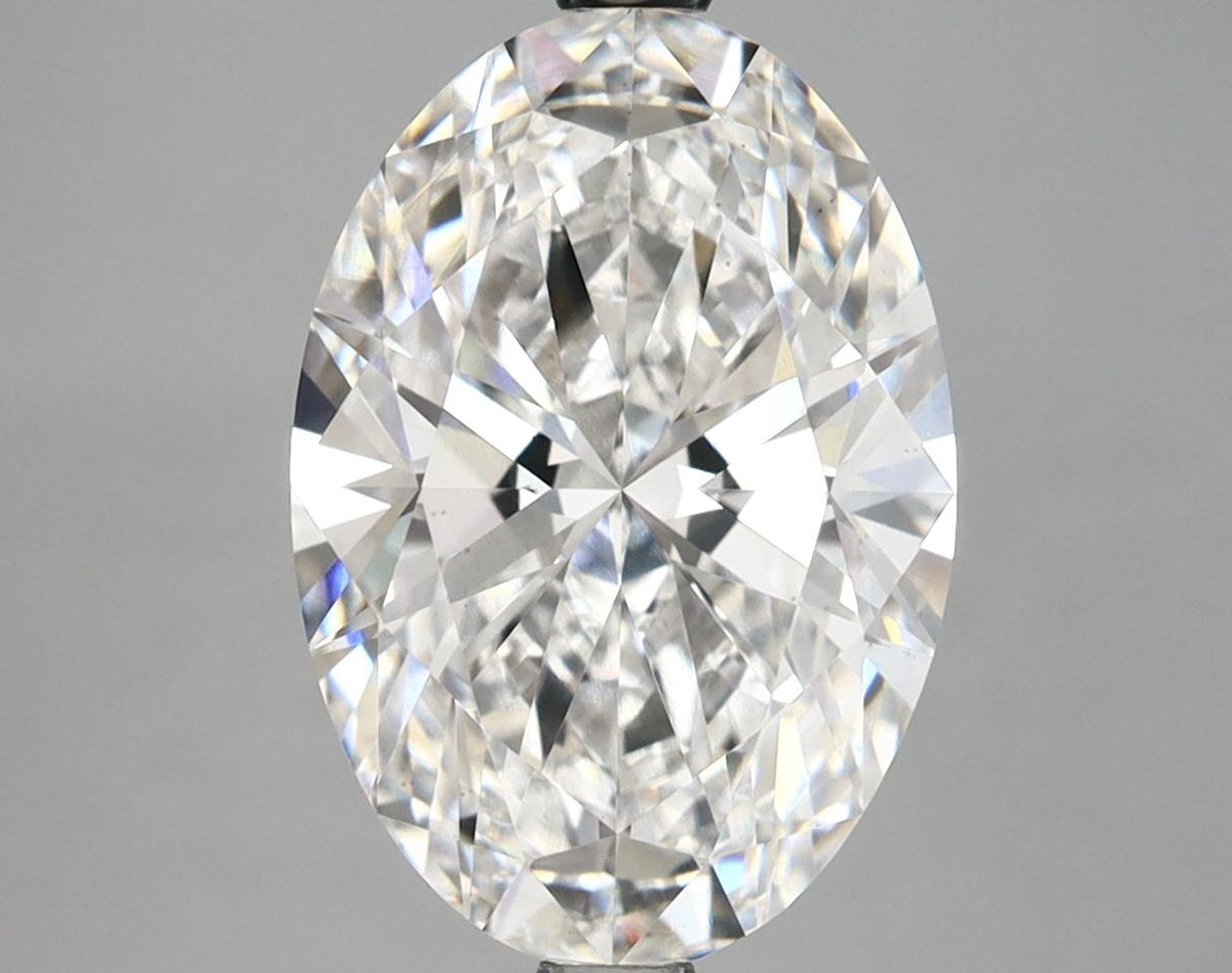 4.07 Carat Oval Shaped Ideal Cut VS2 IGI Certified Lab Grown Diamond