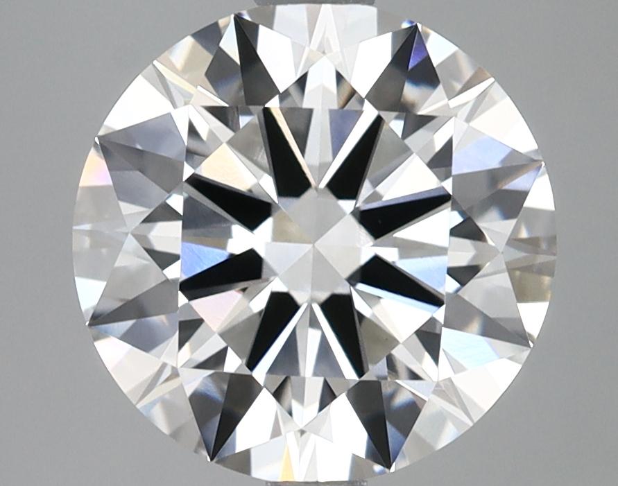 3.04 Carat Round Shaped Ideal Cut VVS2 IGI Certified Lab Grown Diamond