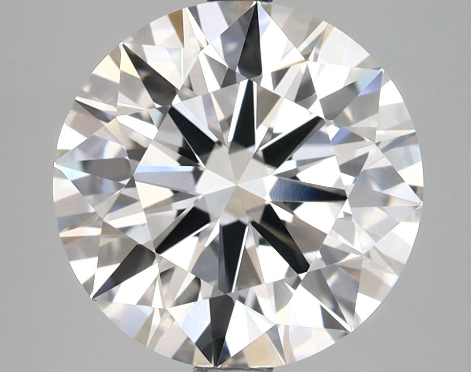 4.04 Carat Round Shaped Ideal Cut VVS2 IGI Certified Lab Grown Diamond