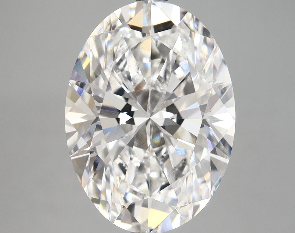 5.02 Carat Oval Shaped Excellent Cut VVS2 IGI Certified Lab Grown Diamond